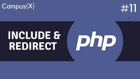 Include and Redirect in PHP