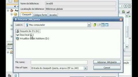 04 adicionar biblioteca javadb a um projeto java no netbeans