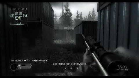 CoD4 1v1 color correction.