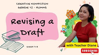 Revising A Draft - Creative Nonfiction 12