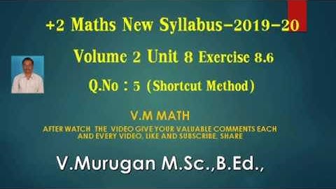 12th Maths volume 2 Unit 8 Differentials and Partial Derivatives