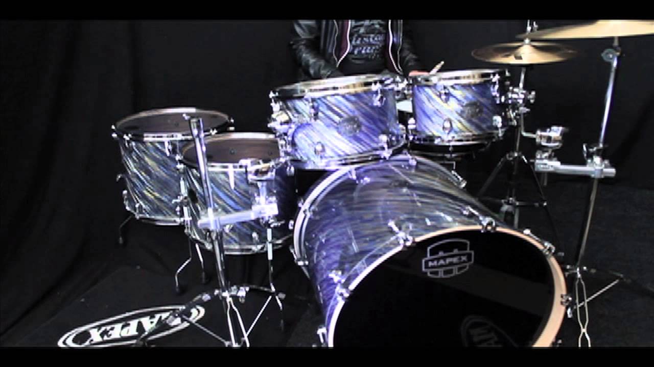 Attacco Per Cassa Bassa Mapex THBM2016BA - Nero/cromato Per Saturn IV E V (20 X 16)
