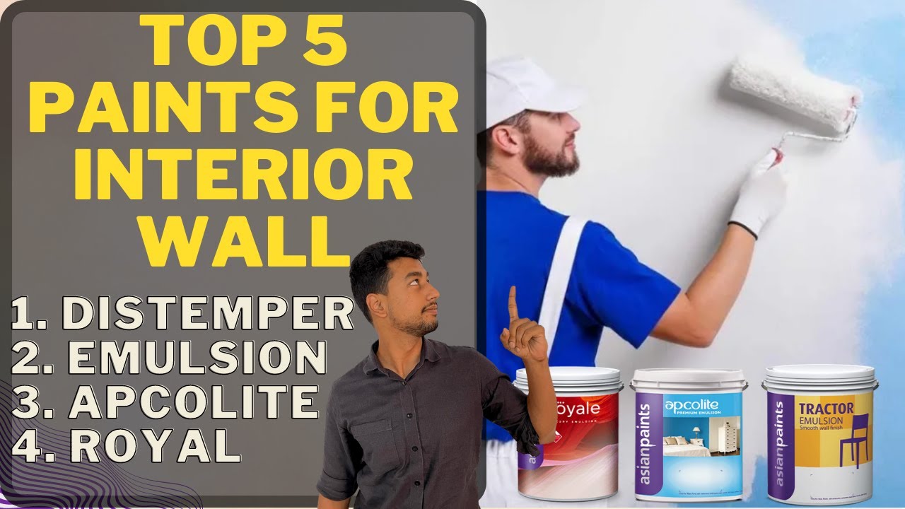 Top 5 paints for interior walls of the house. Full comparison Asian