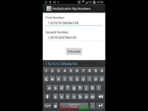 Multiplication Big Numbers
