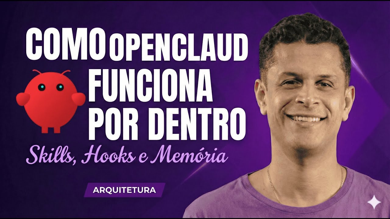 Como OpenClaud funciona por dentro: Skills, Hooks, Memória e Automação | Arquitetura completa