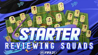 REVIEWING FIFA 21 STARTER SQUADS!!! - FIFA 21 Ultimate Team