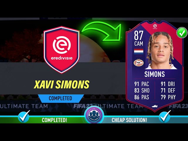 REFORÇO de ÚLTIMA HORA E O SHOW de XAVI SIMONS!😎FIFA 23 MODO