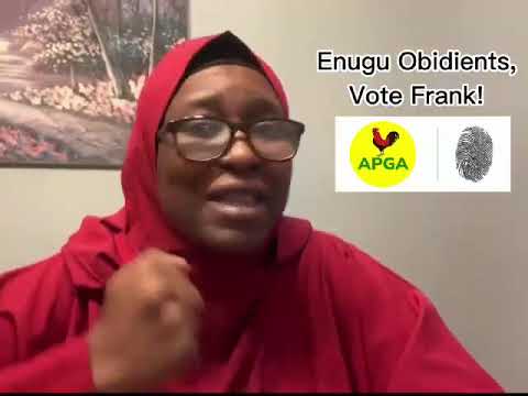 HE IS OBIDIENT!: LP’s Aisha Yesufu tells Ndi Enugu to vote for Frank Nweke Jr