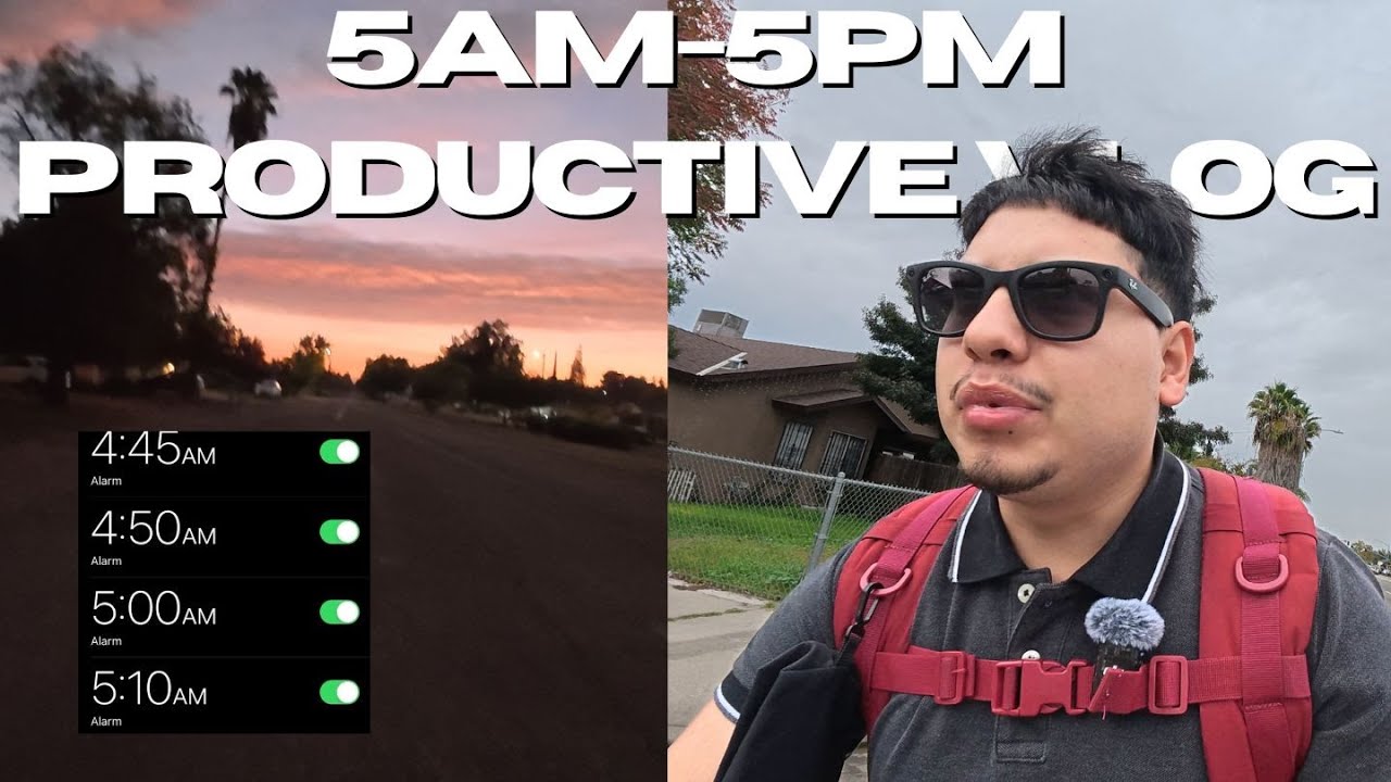 DAY IN MY LIFE | Productive 5AM Vlog - YouTube