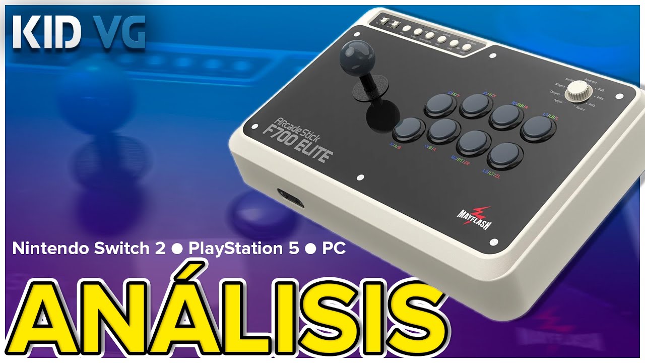 ANÁLISIS | Arcade Stick MayFlash F700 Elite - Calidad y Precio para tu Nintendo Switch 2 y PS5