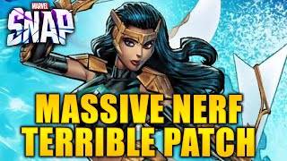 TERRIBLE PATCH - MASSIVE WAVE NERF - KNULL DARKHAWK NOT DROPPING - MARVEL Snap