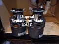 How to replace a garbage disposal