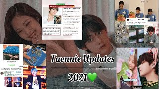 Taennie Updates 2021💚 (Taennie In Blue💙) (41)