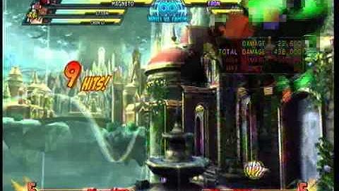 MvC 3 Magneto ROM Loop Example 1