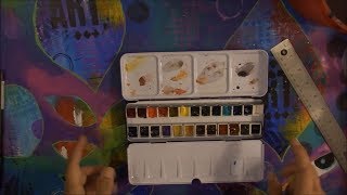  MEEDEN Empty Watercolor Tin Box Palette Paint Case