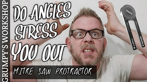 How to use a mitre saw protractor