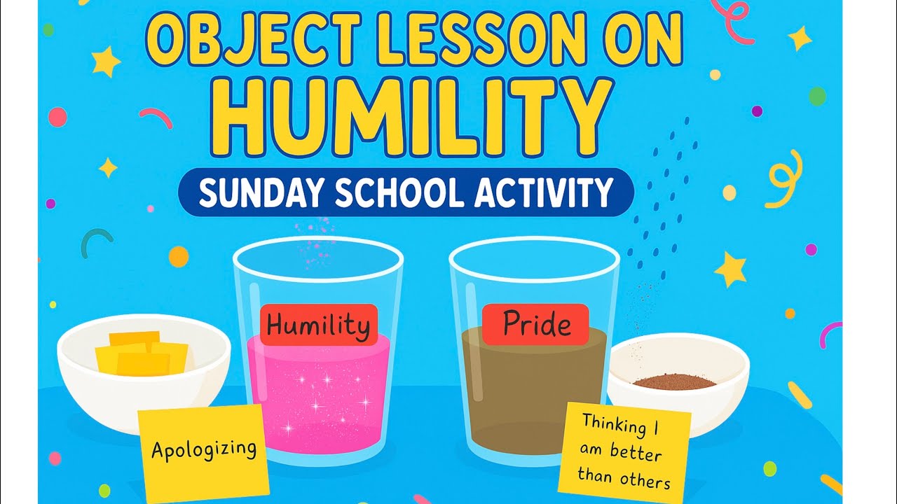 ✨ Humility vs Pride! | Fun Sunday School Activity | 