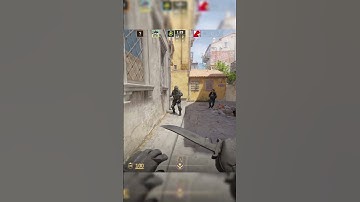 1V4 Knife Fight WIN! Everyone Left the Game #cs2 #csgo #gaming #esports #faceit #clutch #valve #ace