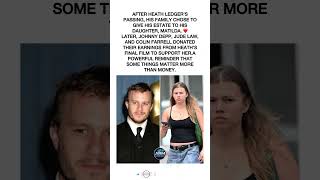 Heath Ledger's Co-Stars Donated Their Salaries to His Daughter 🖤 #heathledger #johnnydepp #judelaw