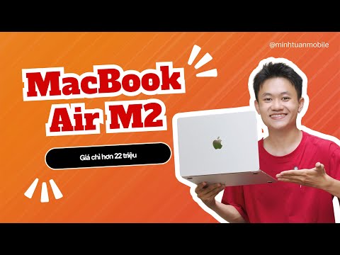 MacBook Air M2 13 inch 8GPU 8CPU 16GB 256GB - Chính Hãng VN
