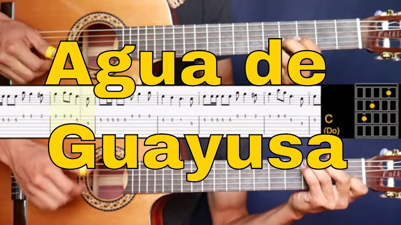 Agua de Guayusa - San Juan Ecuatoriano Tutorial Guitarra