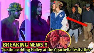 Are they trying to fool Fans; Justin Bieber was visibly seen avoiding Hailey Baldwin at Coachella fe