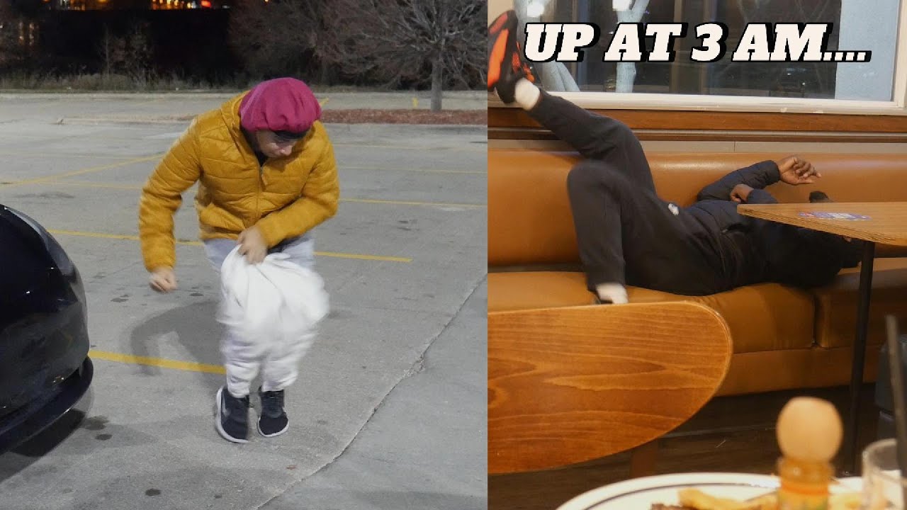 DINING N' DASHING AT 3 AM! 