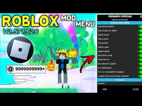 Roblox Mod Menu hack Apk 2023, Lastest Version v2.590.680