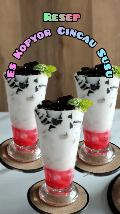Resep Es kopyor cincau susu#eskopyor#resep