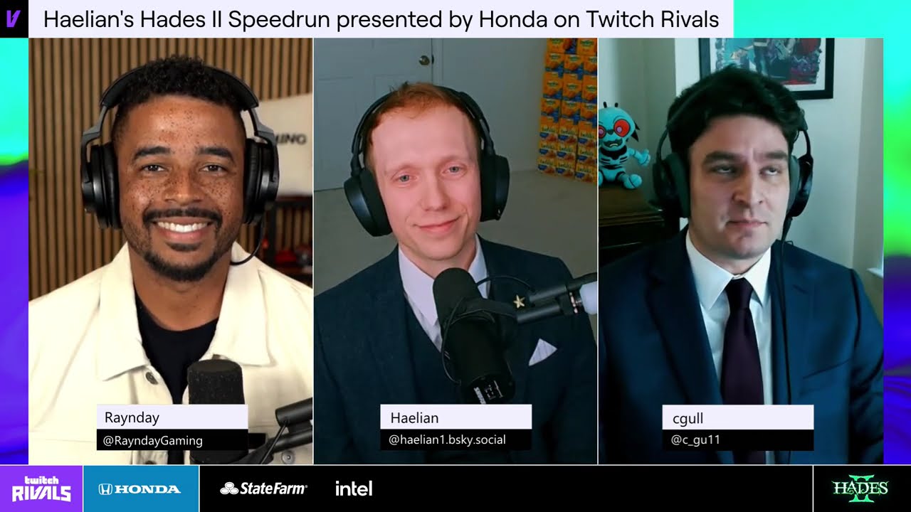 HADES 2 SPEEDRUN RACE - TWITCH RIVALS! | Haelian Stream November 5th, 2025