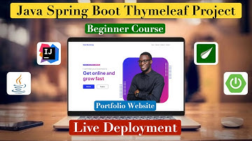 🔥 Build a Portfolio Website with Java, Spring Boot, Thymeleaf & Bootstrap | Full Project Tutorial
