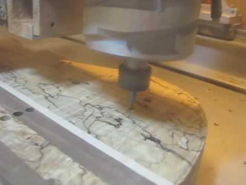 bvd-G on a K2 CNC by Christopher Woods Guitar