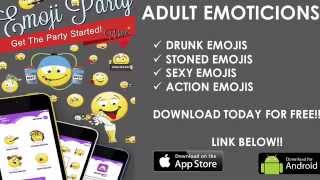 Emoji Party App: Sex, Drugs, Drinking, and Violence in Emoticons screenshot 3