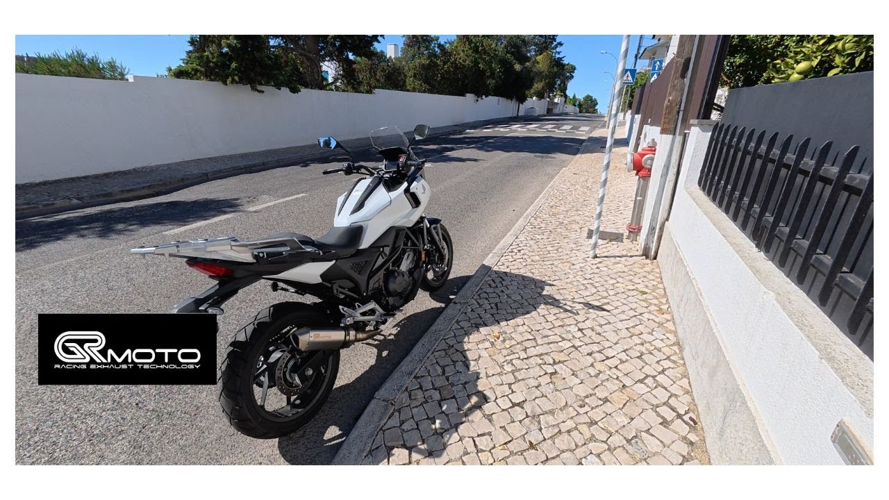 HONDA NC750X GRmoto EXHAUST POV