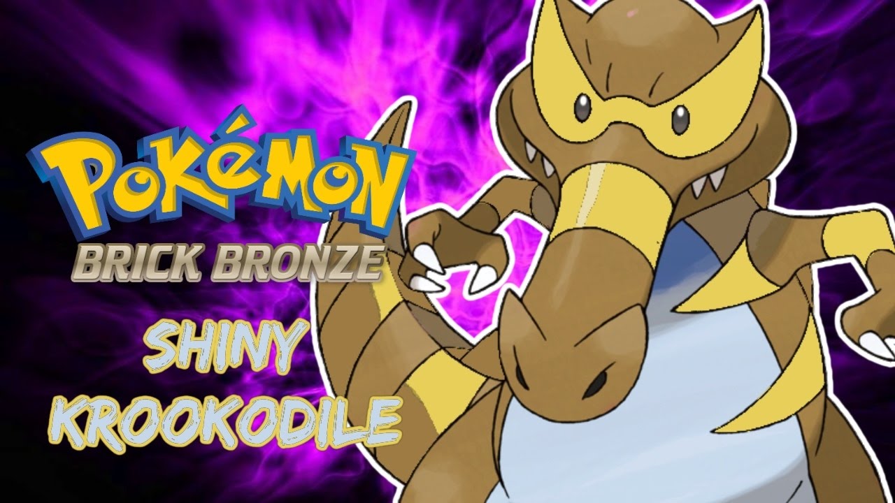 Roblox Pokemon Brick Bronze Extras Shiny Krookodile Youtube - how to get krookodile in pokemon brick bronze roblox