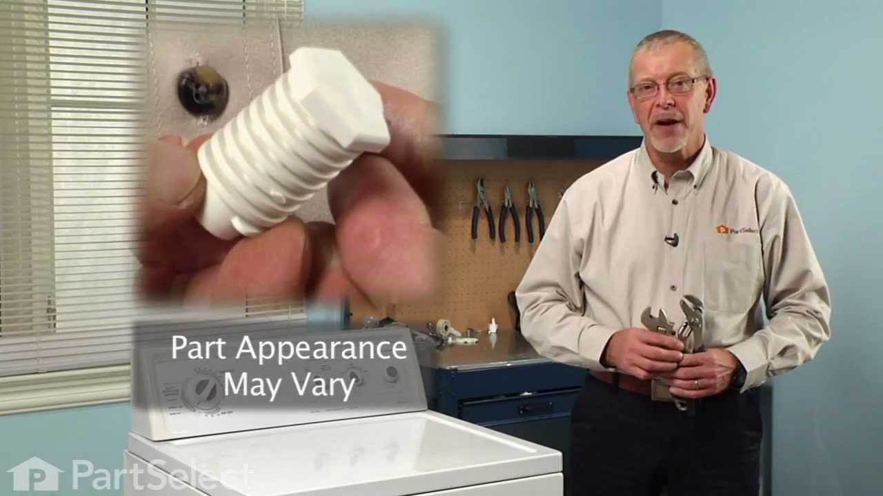 Dryer Repair Replacing the Leveling Leg (Whirlpool Part 49621