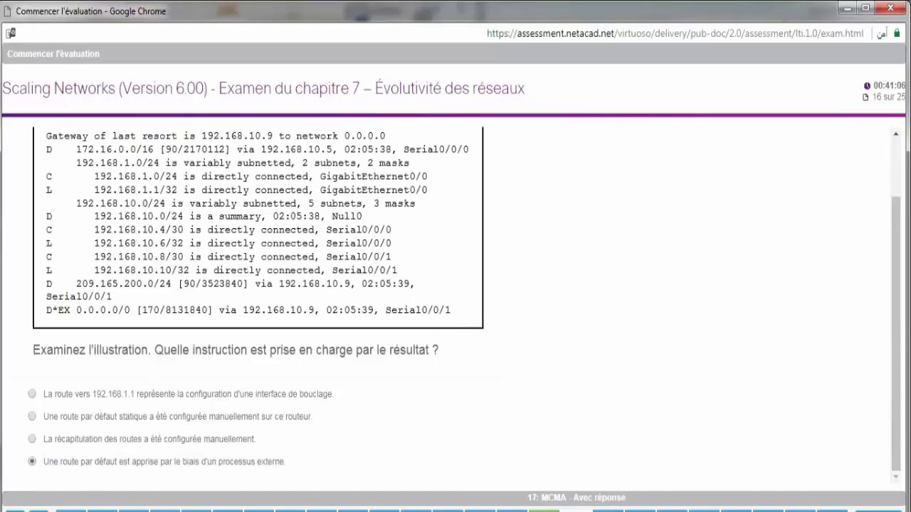 ccna 3 v6 chapter 7 exam answers | ccna 3 v6 examen chapitre 7