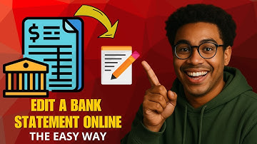 How to Edit a Bank Statement Online in 2025 (Using a PDF Editor – Step by Step)