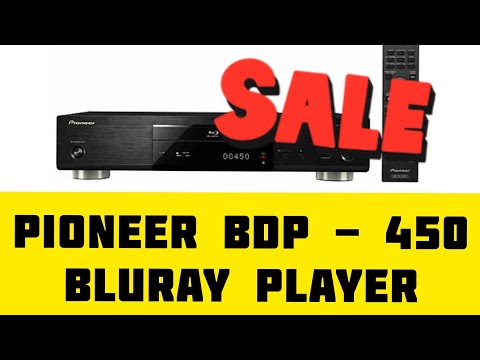 Pioneer BDP - 450 Bluray Player - Available for sale (used