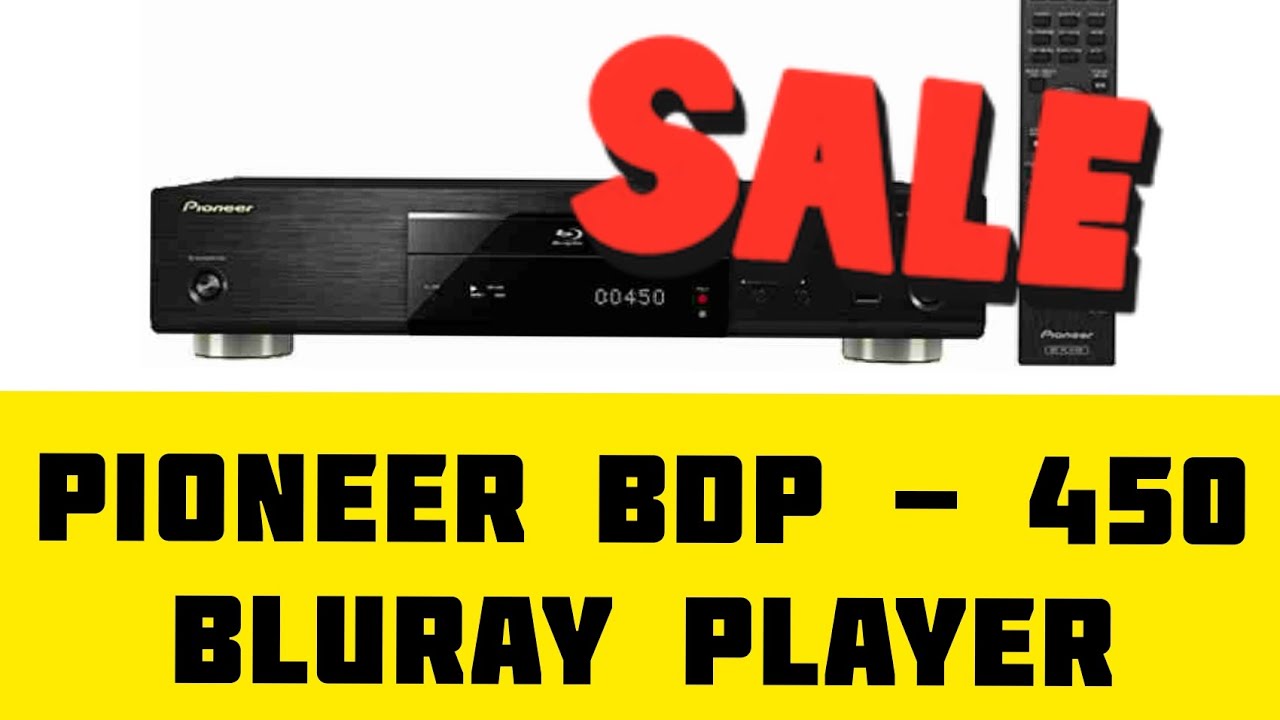 Pioneer BDP - 450 Bluray Player - Available for sale (used