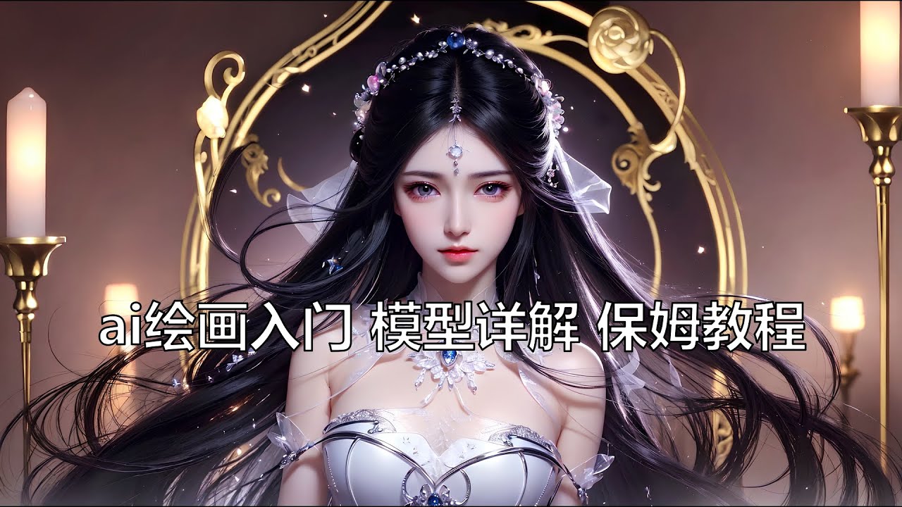 AI绘画入门模型详解保姆教程- YouTube image