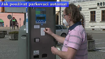 Jak zaplatit za parkovací automat?