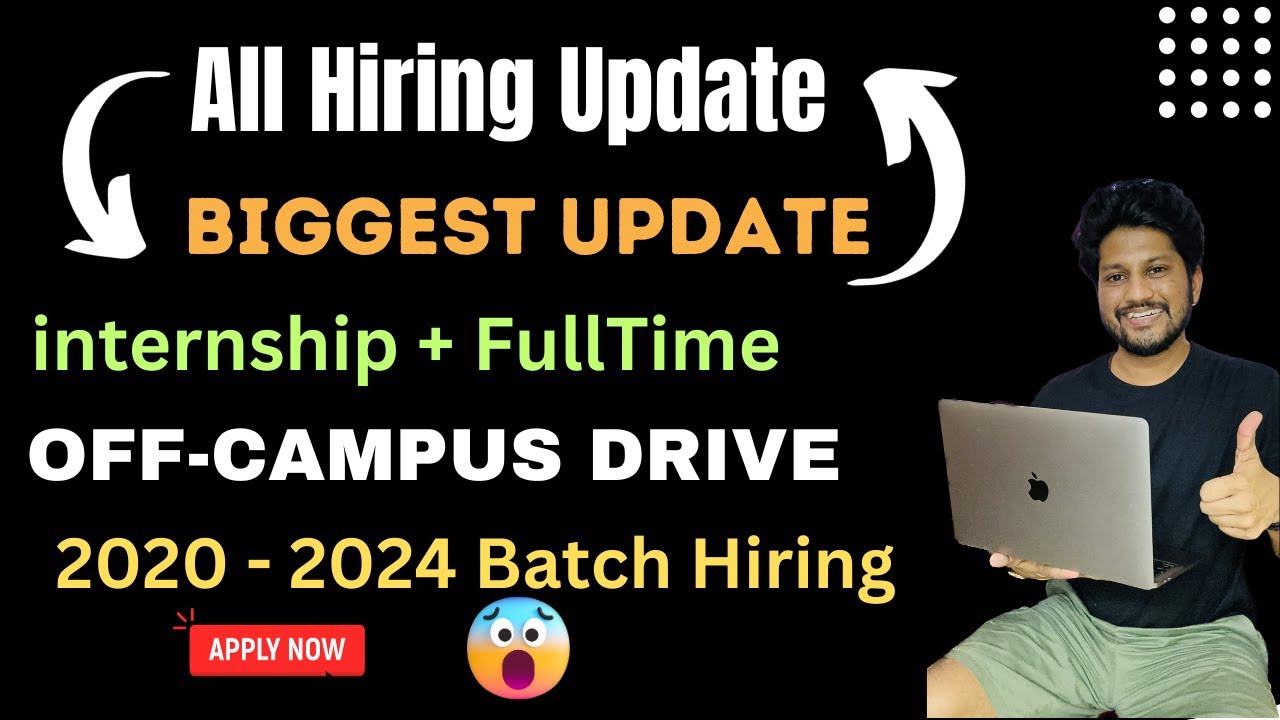 Off Campus Drive 2023 | Multiple Jobs | Latest Hiring | 2021 | 2022 ...