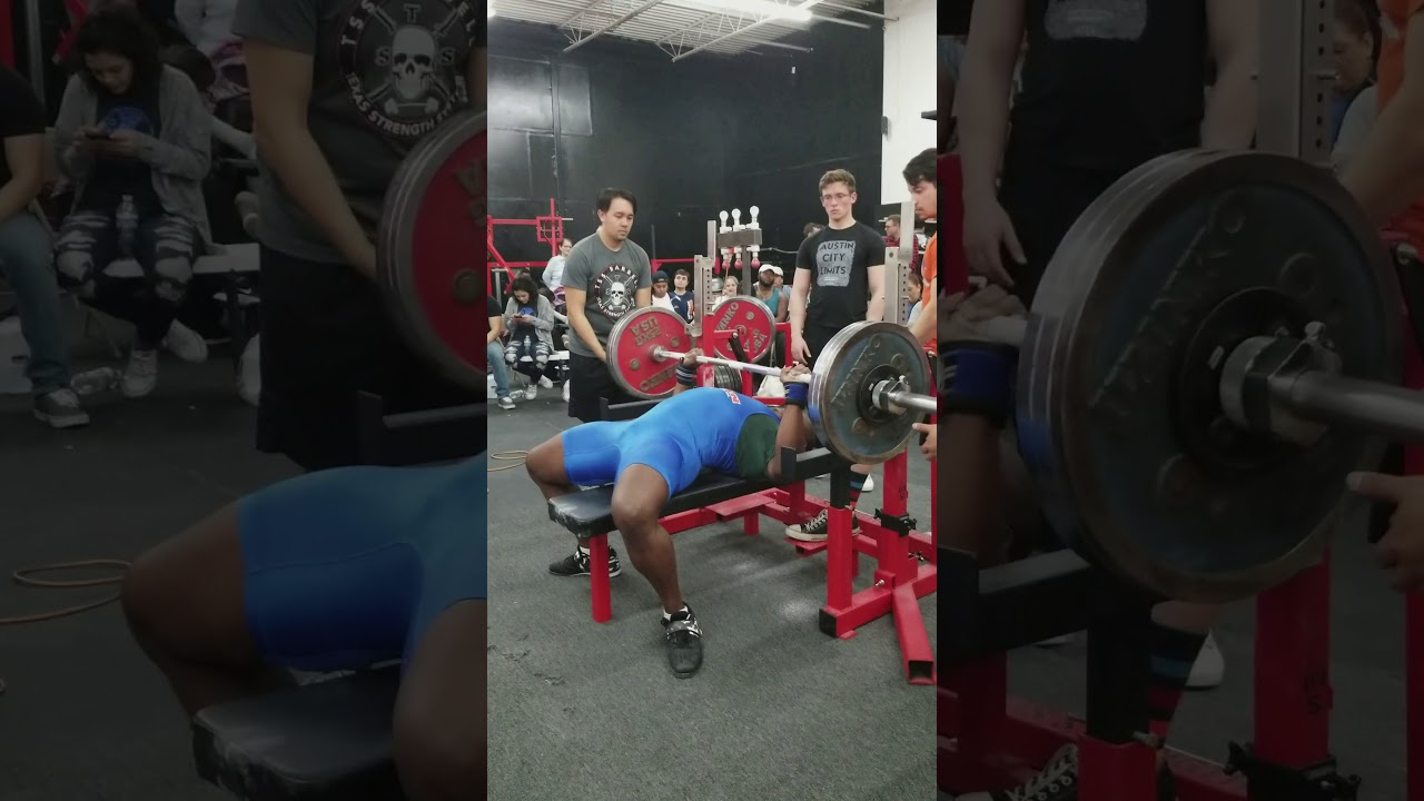Bench 2 374 lbs/ 170 kg YouTube