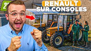 RENAULT ARRIVE ENFIN SUR CONSOLES DANS FARMING SIMULATOR 25 !🚀