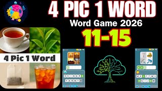 4 PIC 1 WORD Word Game 2026 level 11 12 13 14 15 screenshot 5