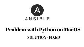 Python issue with mac | Problems with Python | Ansible python issue on mac | Fix error | Solution by DevOps Pro Junction 43 views 5 months ago 2 minutes, 16 seconds