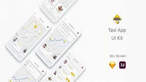 Yunu - Taxi App UI Kit | Themeforest Website Templates and Themes