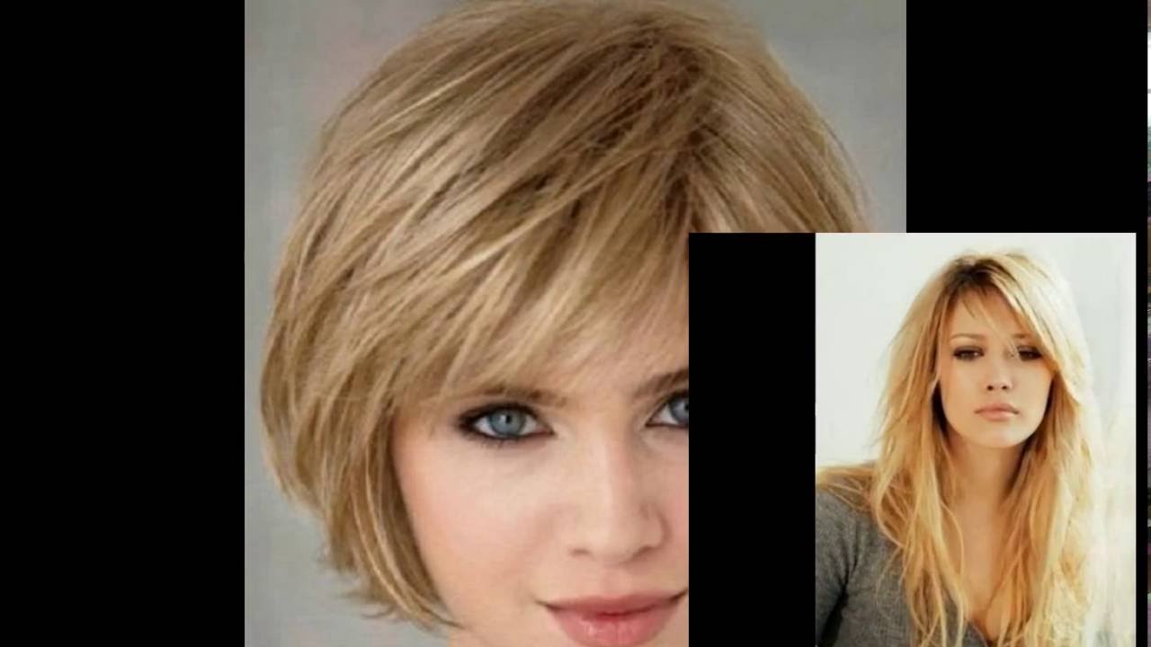 Layered Hairstyles With Bangs For Round Faces Layered