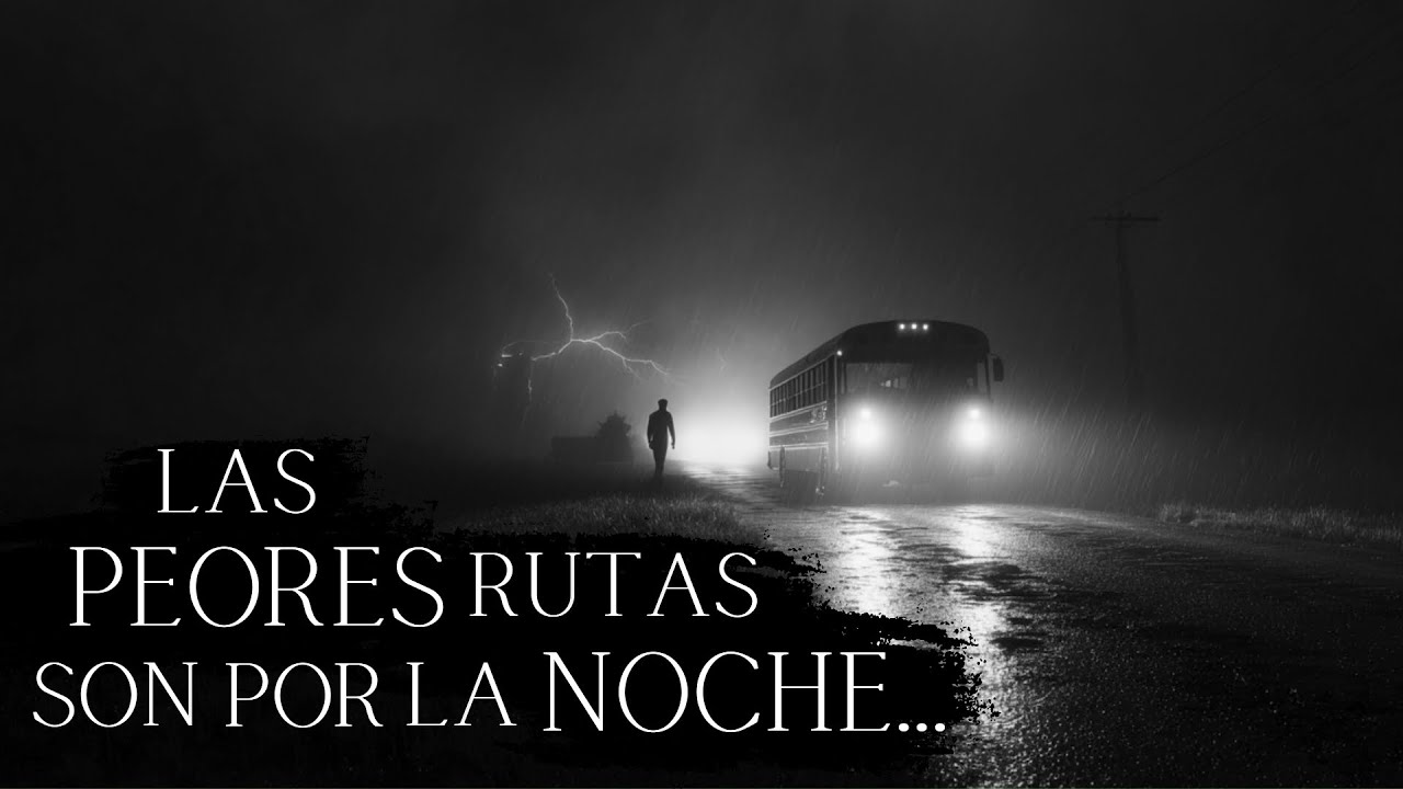 3 HISTORIAS de TERROR de AUTOBUSES en CARRETERA Vol. 8
